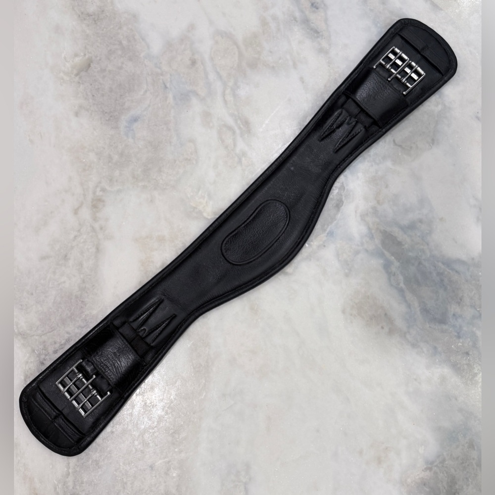 Schleese Softy Anatomical Dressage Girth 28” Black